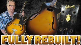 Gibson ES-175 Rebuilt Vintage Jazz Archtop Demo - Killer 1952 Tone!