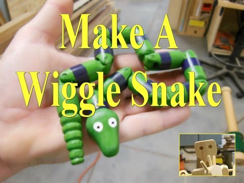 Making A Wiggle Snake Toy! Video