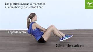 Abdominal Giros de cadera