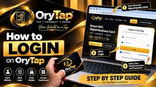 OryTap™ Login Tutorial | How to Login to Your OryTap Account Step by Step