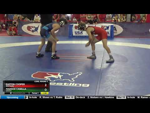 14U 106 Easton Cooper Wisconsin Vs Maddox Casella Kansas