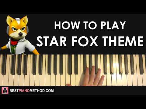 HOW TO PLAY - Star Fox 64 Theme (Piano Tutorial Lesson)
