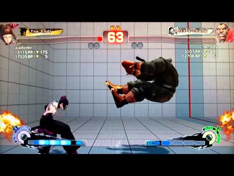 SSF4 AE:2012 aiaitomo (Juri) vs Chen999 (Balrog)