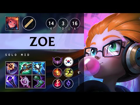 Zoe Mid vs Yasuo - KR Master Patch 25.07