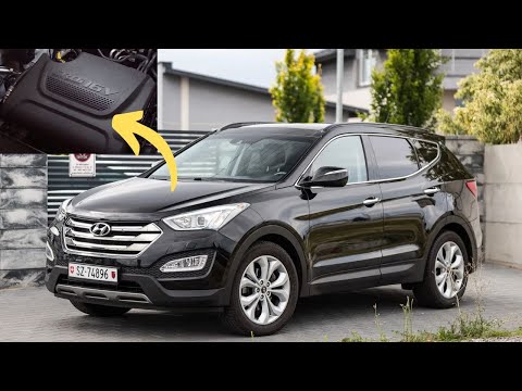 Part of a video titled Hyundai Santa Fe 2.2 CRDI: common engine problems - YouTube