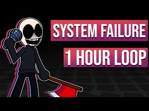 Friday Night Funkin' VS. Eteled - System Failure | BOTPLAY | 1 hour loop