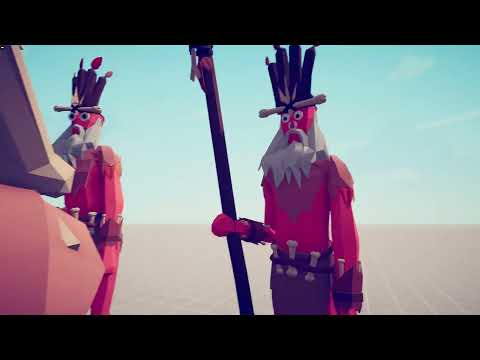 TABS - Checking Out Hidden Units Mod -  Animal Kingdom -  Main Mod And The Holiday Mod - Gameplay