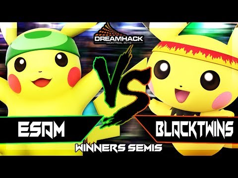 DHMT19 SSBU | ESAM (Pikachu) Vs. Blacktwins (Pichu) - Winners Semis