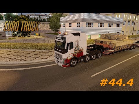 Lets Play - ETS2 #44.4 - Volvo Globetrotter XL - Von Milano nach Bielsko-Biala mit 60t M1A2 Abrams