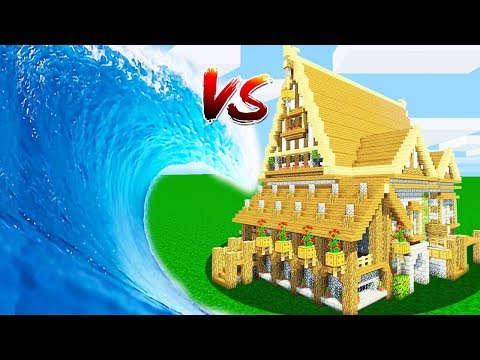 TUSUNAMİ VS EV #4 - Minecraft