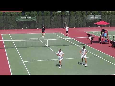 USC's Stefan Dostanic & Ryan Colby beat Utah's Capalbo & Busleiman 7-5 in Doubles on Court 2