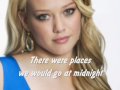 Hilary Duff - Who's That Girl (with lyrics) 