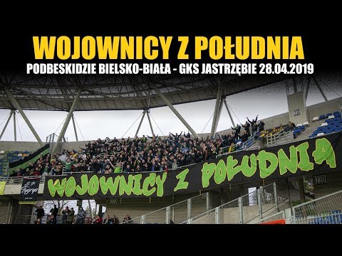 KIBICE GKS-u Jastrzębie: Podbeskidzie Bielsko-Biała - GKS Jastrzębie 28.04.2019