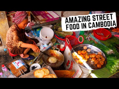 Asia's FORGOTTEN STREET FOOD | Amazing Cambodian street food in Battambang, CAMBODIA | KHMER food Video