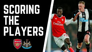 Scoring the players | Arsenal 4-0 Newcastle
