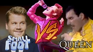 James Corden V Queen Mash Up: Percy&#39;s Under Pressure (Brenda Brenda) from Smallfoot