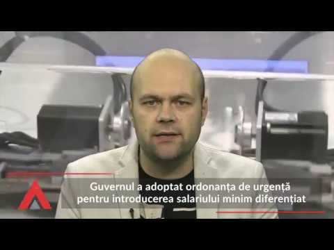 Stiri Mediafax 09 Noiembrie - Salariul minim diferențiat, aprobat de Guvern