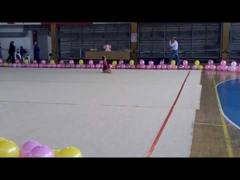 Sarah Georgescu CSS Triumf-coarda-cupa pro aktiv -aprilie 2017