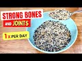 Only 1 PER DAY For STRONG BONES And HEALTHY JOINTS Relieve PAIN And Prevent OSTEOPOROSIS