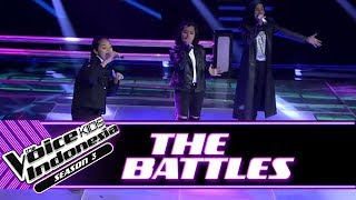 Aulia &amp; Fire &amp; Kesia "Bring Me To Life" | Battle Rounds | The Voice Kids Indonesia Season 3 GTV 2018