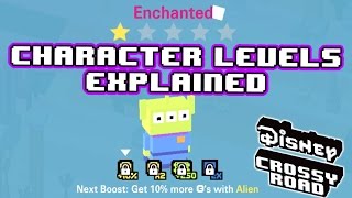 Disney Crossy Road - Character Levels Explained - How To Level Up Your Character!