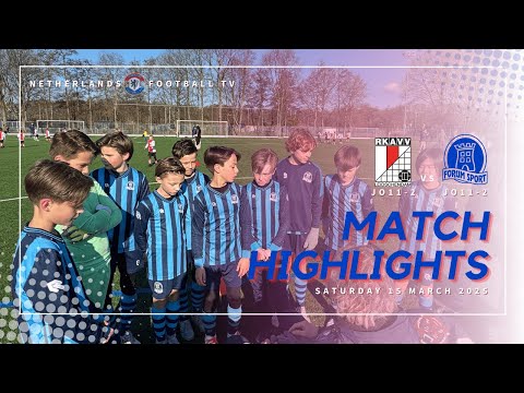 🔥 Forum Sport JO11-2 🆚 RKAVV JO11-2  | Match Highlights | Mar 15, 2025 🔥