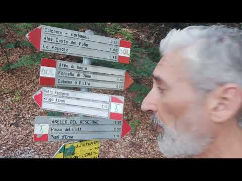 Rifugio Azzoni. Monte Resegone. Sentiero 16/17 da Morterone (Lc)