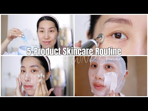 Discover the 5- Product AM & PM routine that changed my skin ✨  | WNP Skincare Review | Chris Han