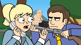 Old Man Shits on My Lawn Prank (ANIMATED) - Ownage Pranks