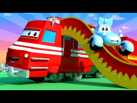 Troy der Zug -  Schulanfang Spezial Folge - Troy der Zug ist ein Spielplatzzug - Autopolis   🚄