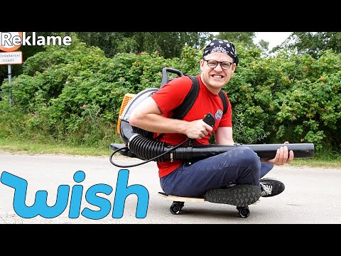 4HK Løvblæser og skateboard, fungere det ? - Wish