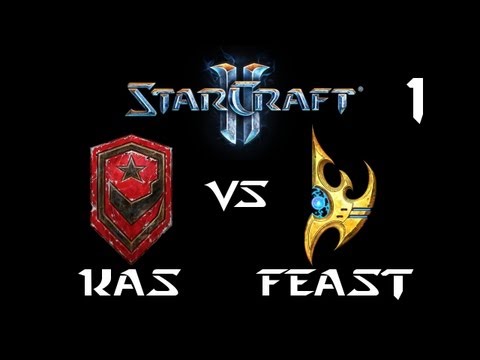 StarCraft 2 - Kas [T] vs Feast [P] G1 (Commentary)