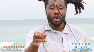 Homeless man kNOw CA$H performs in Myrtle Beach & almost drowns!!!!!