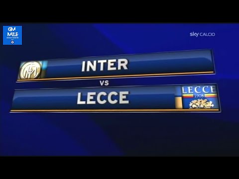2011-12 (1^ Rec - 21-12-2011) INTER-Lecce 4-1 [Muriel,Pazzini,Milito,Cambiasso,Álvarez] HLTS Sky