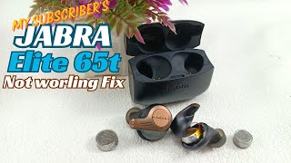 SOLVED- Not working JABRA Elite 65t  of my Subscriber's | How to Teardown & Fix Complete Steps