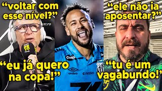 🚨TRETA! NETO SE CURVA A NEYMAR 