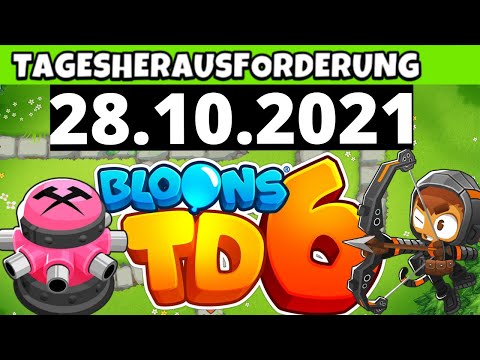 BTD6 TAGESHERAUSFORDERUNG / DAILY CHALLENGE - BACK TO BASICS ~BY QIXIM - 28.10.2021