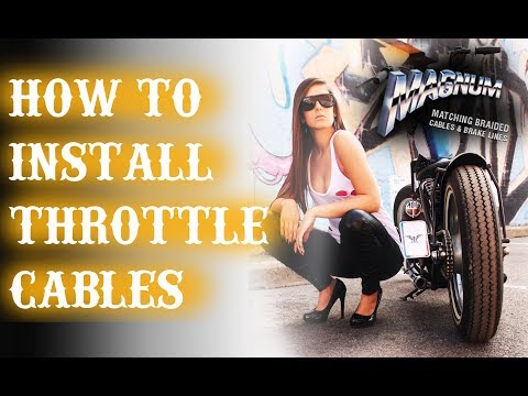 How to Install Throttle Cables on your Harley Davidson