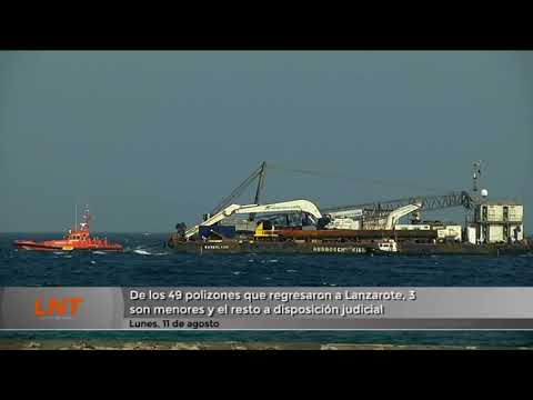 3 menores entre los 49 polizones que llegaron a Lanzarote
