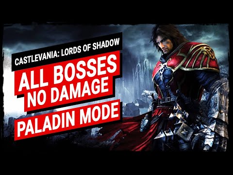 Castlevania: Lords of Shadow - Bosses on Paladin【No Damage, Secondaries & Magic】