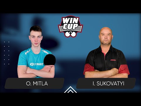 18:15 Oleksii Mitla - Ihor Sukovatyi West 4 WIN CUP 14.02.2024 | TABLE TENNIS WINCUP