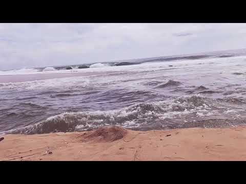 Golden sand beach, kerala