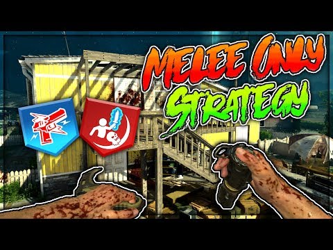 FAST Melee ONLY High Round/XP Strategy | Alpha Omega (Black Ops 4 Zombies)