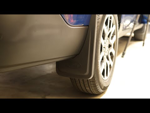 Installing Front & Rear OEM Molded Splash Guards On A Ford Maverick