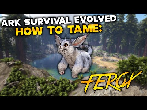 Ark Survival Evolved How To Tame A FEROX