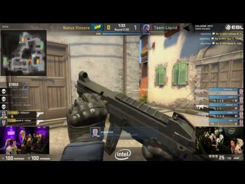 stanislaw 5 man molotov ace  |  Liquid vs Natus Vincere   |  ESL One Cologne 2017