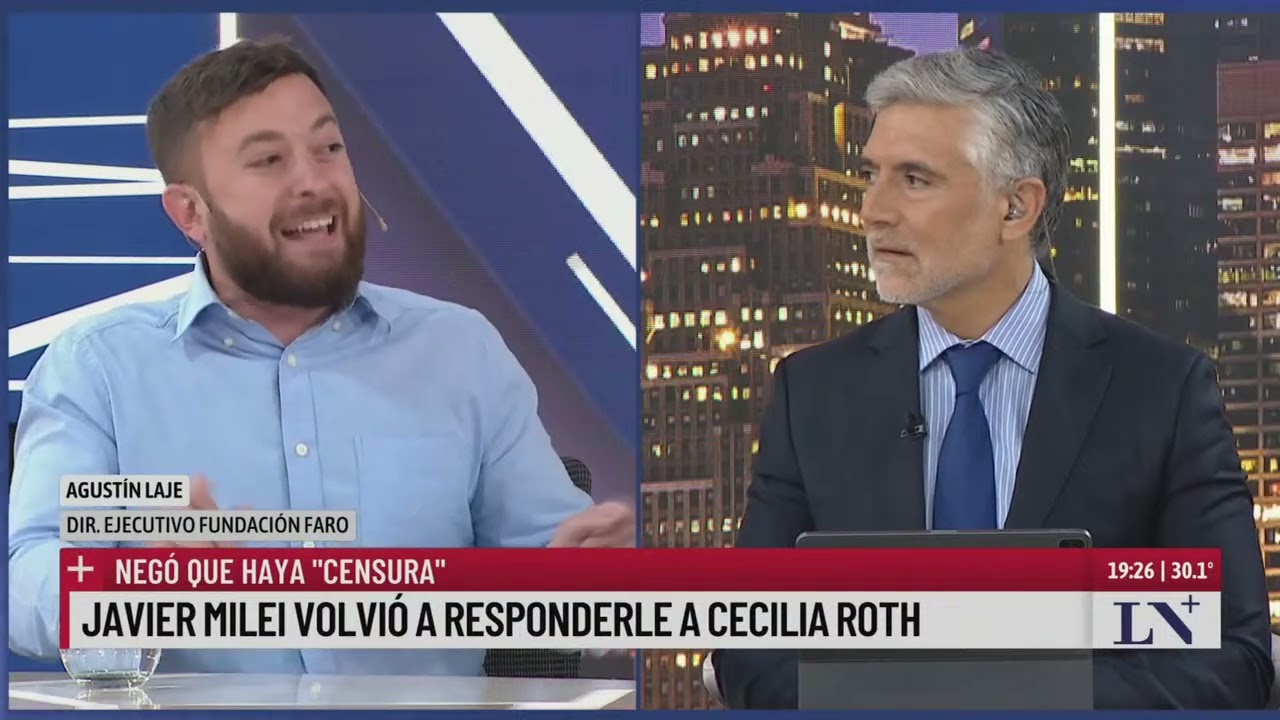 Javier Milei volvió a responderle a Cecilia Roth