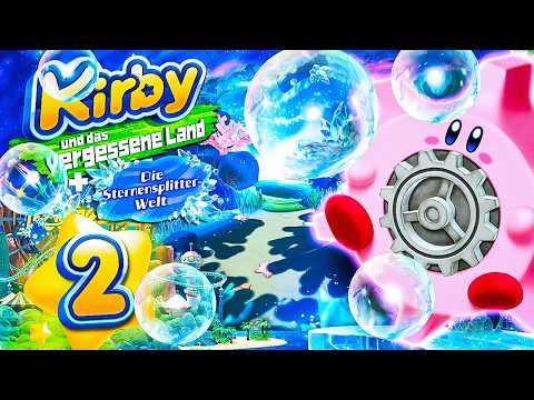 KIRBY UND DIE STERNENSPLITTER-WELT ⭐ #2: Astralini-Abschnitte in der Ewigblau-Küste