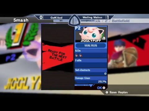 Sm4sh@Mines 17 - GetKiked (Ike) Vs. Wailing Walrus (Jigglypuff) - Winners Round 1