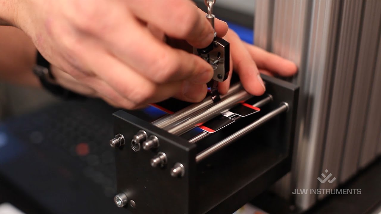90° Credit Card Peel Test: Demo of Test Stand & Gauge System